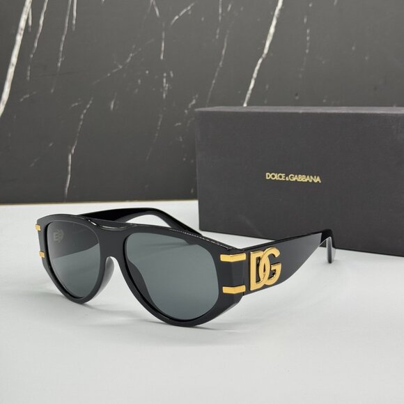 NEW DOLCE&GABBANA DG4499 501/87 BLACK SUNGLASSES DG4499 50187 EYEWEAR - Picture 1 of 9